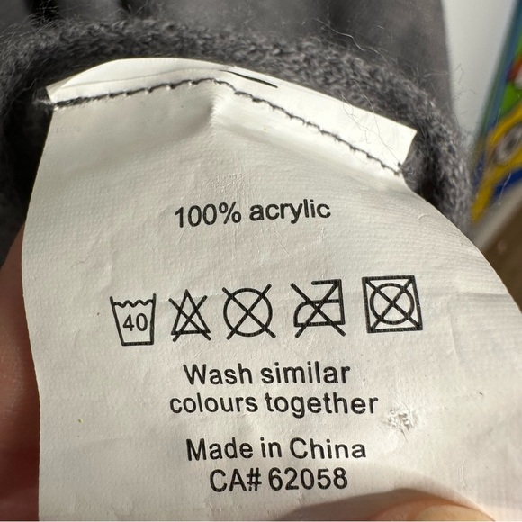 Poncho Grey One Size - Picture 7 of 16